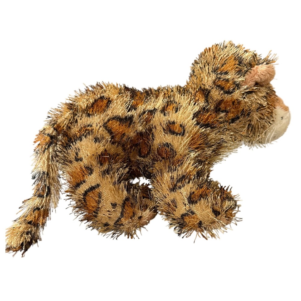 Ganz Plush Leopard Stuffed Animal Toy Spotted Kitten Cat Fuzzy‎